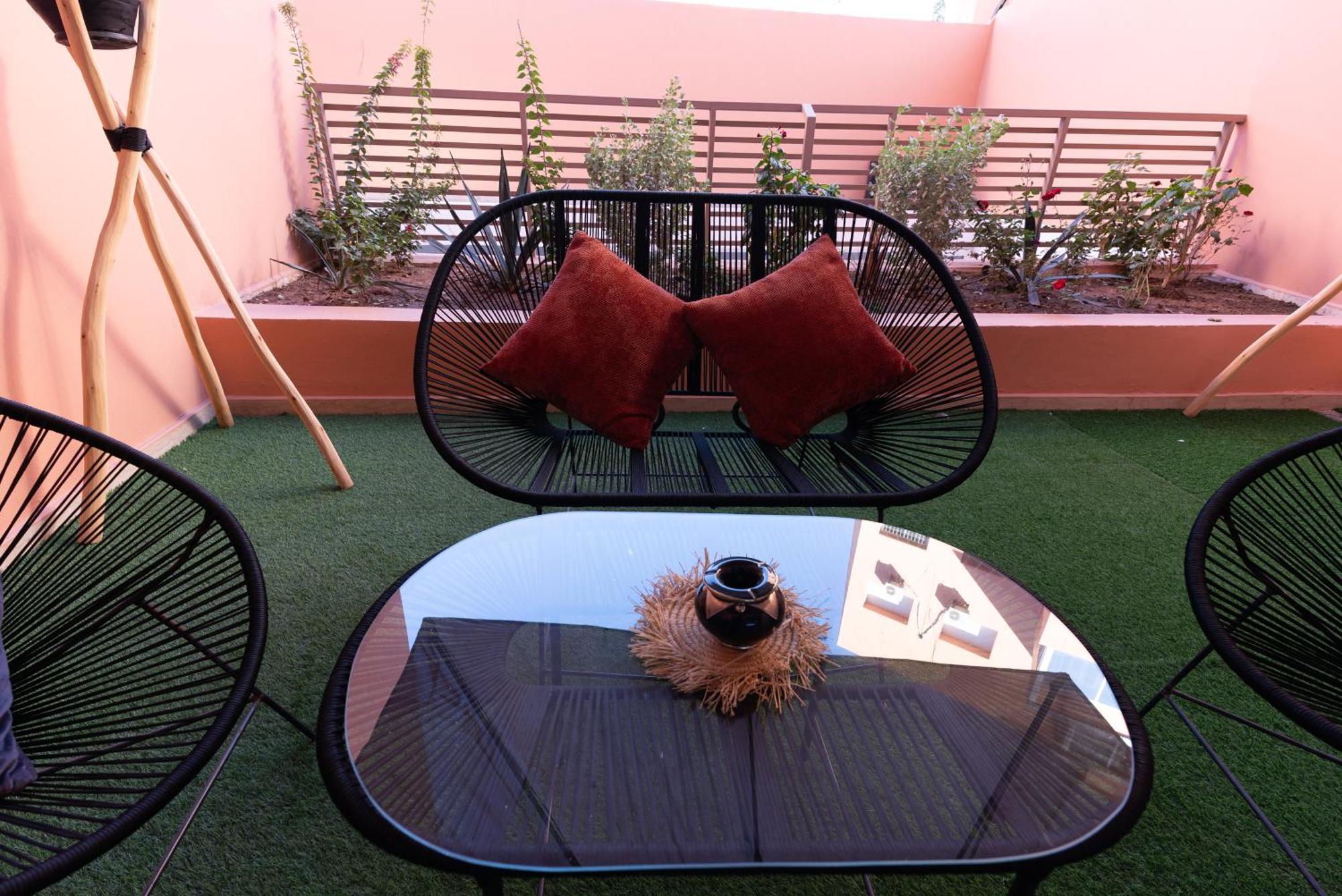 Appartement Au Coeur De Marrakech Marrakesch Exterior foto